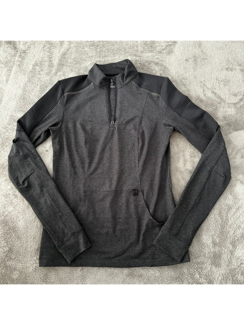 5.11 Tactical Tessa 1/4 Quarter Zip Pullover Shirt Women's SMALL Dark Gray